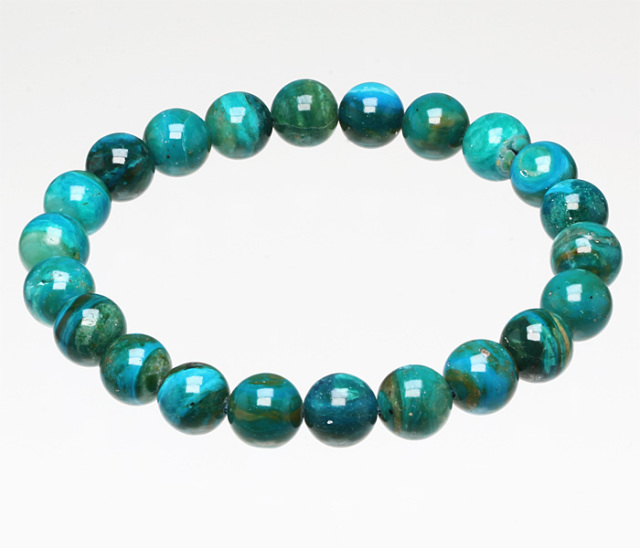 ブレスレット ブルーオパール AAA' 8φ 22玉 No.1 | 神棚・神具の製造