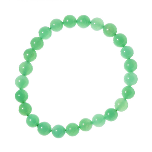 天然石大セール 20%off】ブレスレット クリソプレーズ AA