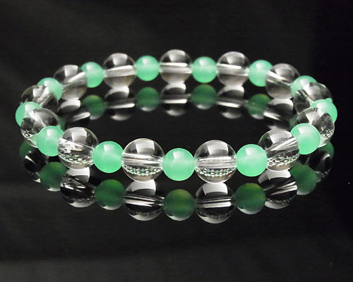 クリソプレーズ ブレス クリソプレーズ6φ+水晶8φ 各13 | 高級神棚・神具の通販なら伊勢