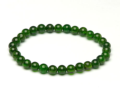 ブレスレット クロムダイオプサイト（高品質）6φ 30玉 No.2 | 神棚・神