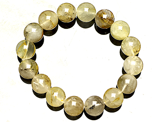 ブレスレット デンドリティッククォーツ 13.5φ 16玉 No.7 | 神棚・神具