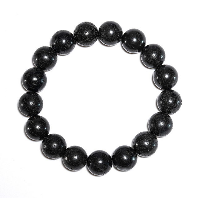 天然石大セール 20%off】ブレスレット 霊峰 富士溶岩 （静岡県産） 12φ