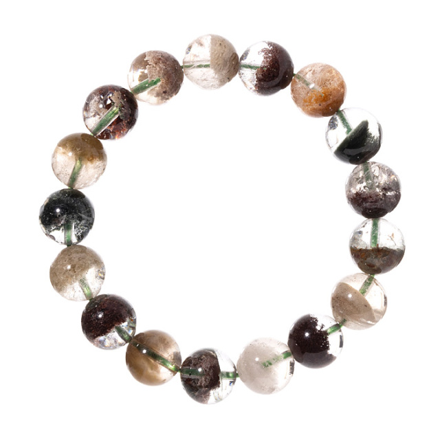 ブレスレット ガーデン水晶 A （ブラジル産） 12mm 17玉 No.59 | 神棚