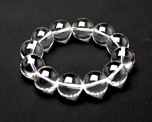 ブレスレット 高品質天然水晶 16mm 12玉 | 神棚・神具の製造販売通販