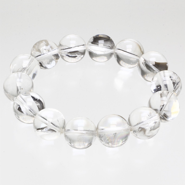 ブレスレット 天然レインボークォーツ （アイリスクォーツ） SA 16φ 14