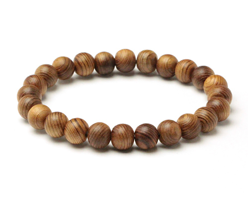 【数珠玉製材所より仕入れ】伊勢御山杉ブレスレット10ミリ玉 伊勢神宮 御山杉太珠 極 ブレスレット 腕輪 数珠 10mm玉 証明書