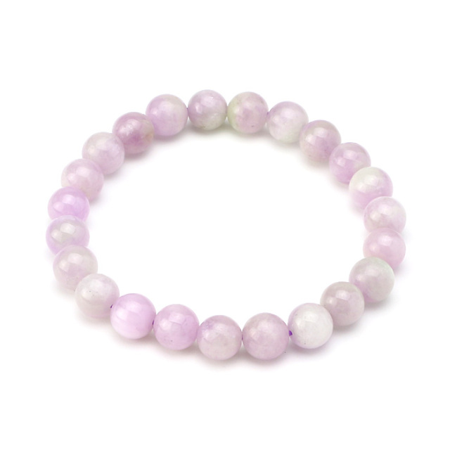 ブレスレット クンツァイト 限定 ライトグリーンミックス