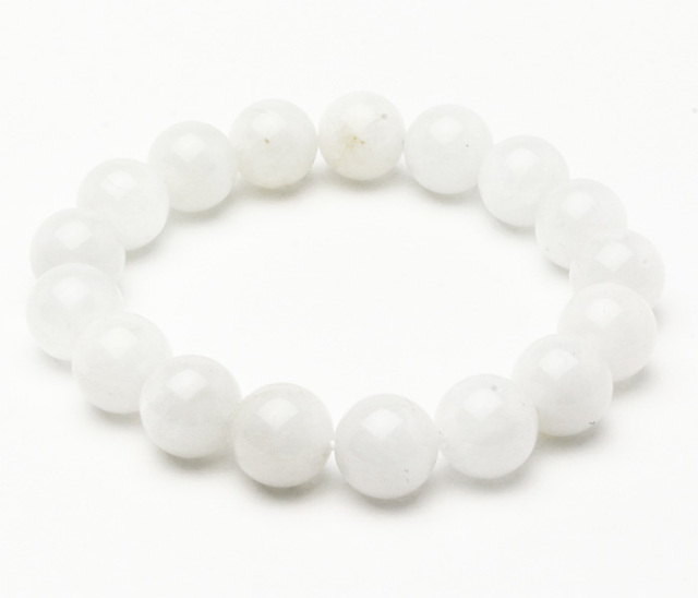 乙女鉱山産　乙女水晶１２mm１７玉ブレスレット ブレスレット 甲州乙女水晶 12φ 17玉 《ギャランティーカード付