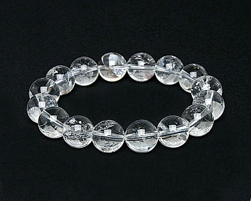 ブレスレット ナチュラルレインボー水晶 （アイリスクォーツ） AA 14mm