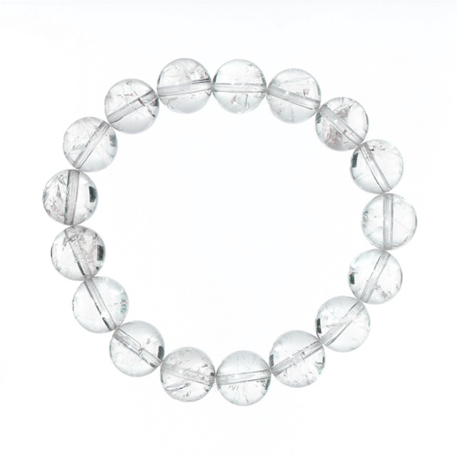 ブレスレット プラシオライト （グリーンアメジスト） （ブラジル産