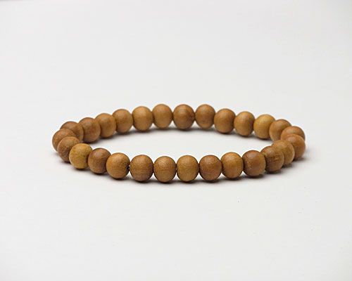 ブレスレット 老山白檀（インド・マイソール産） 8φ No.1