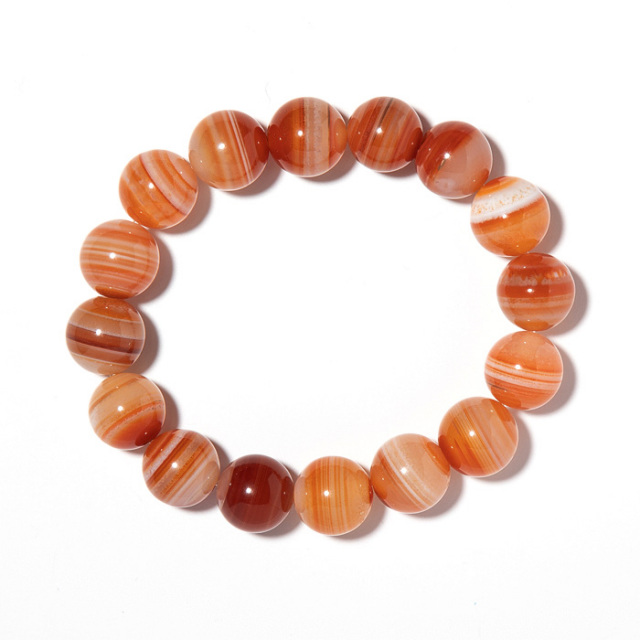 ブレスレット サードオニキス 12φ 16玉 No.3