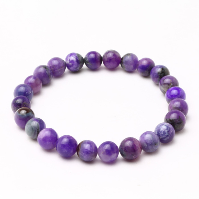 天然石大セール 20%off】ブレスレット ピンクスギライト SA 8φ 24玉 No