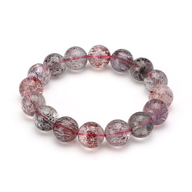 ブレスレット スーパーセブン 高品質 13φ 16玉 No.27 | 神棚・神具の