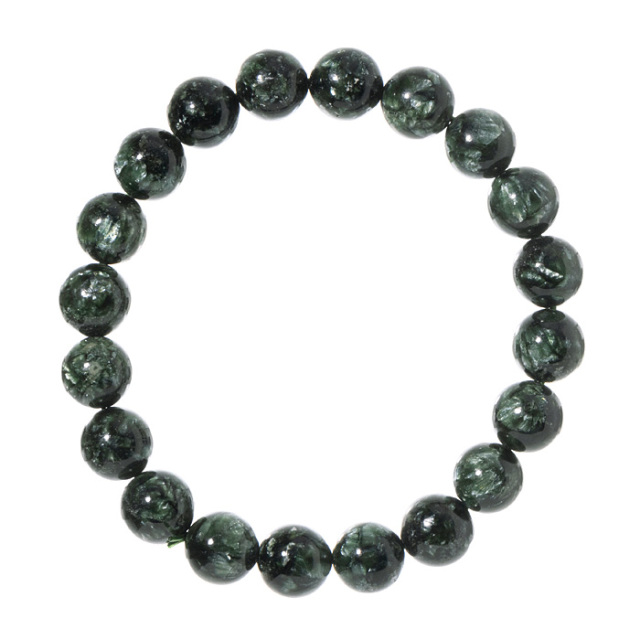 ブレスレット セラフィナイト （ロシア産） 10mm 20玉 （アソート） No