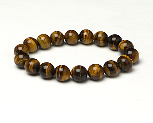 ブレスレット タイガーアイ（虎目石） SA 10mm 18玉
