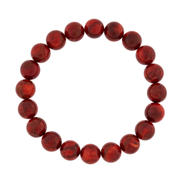 ブレスレット アフリカ珊瑚 10mm 20玉 （アソート） No.13 | 高級神棚