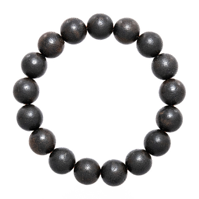 ブレスレット 沈香 12mm 17玉 瓶入り （アソート） No.22 《証明書付》