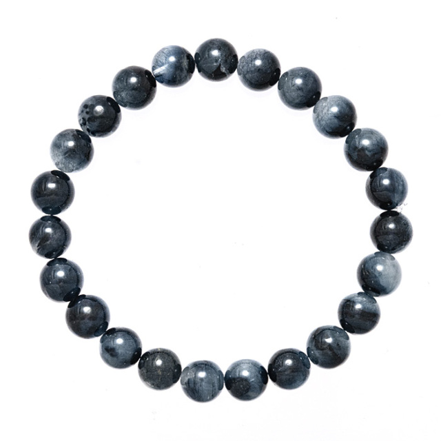 ブレスレット ブルーターラクォーツ （ディープ） （ブラジル産） 8mm 23玉 No.1
