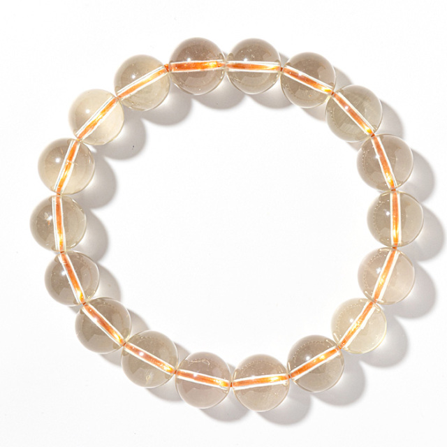 ブレスレット スターシトリン （ブラジル産） 12mm 18玉 No.68