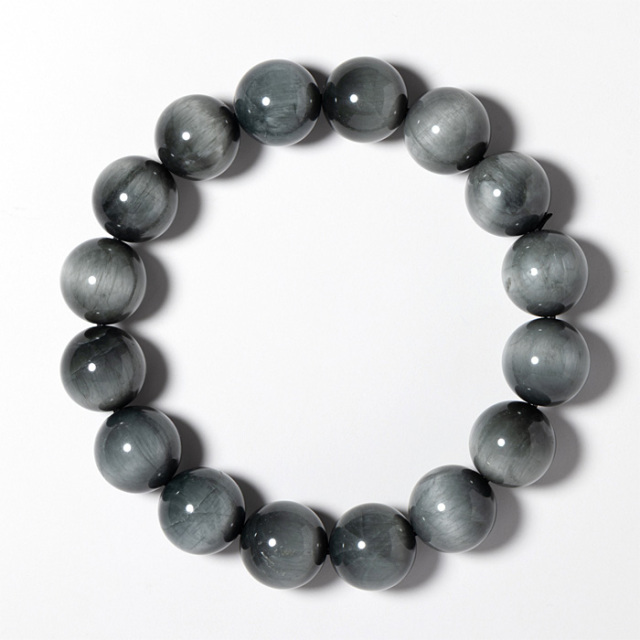 ブレスレット イーグルアイ AAA （南アフリカ産） 14mm 16玉 No.10