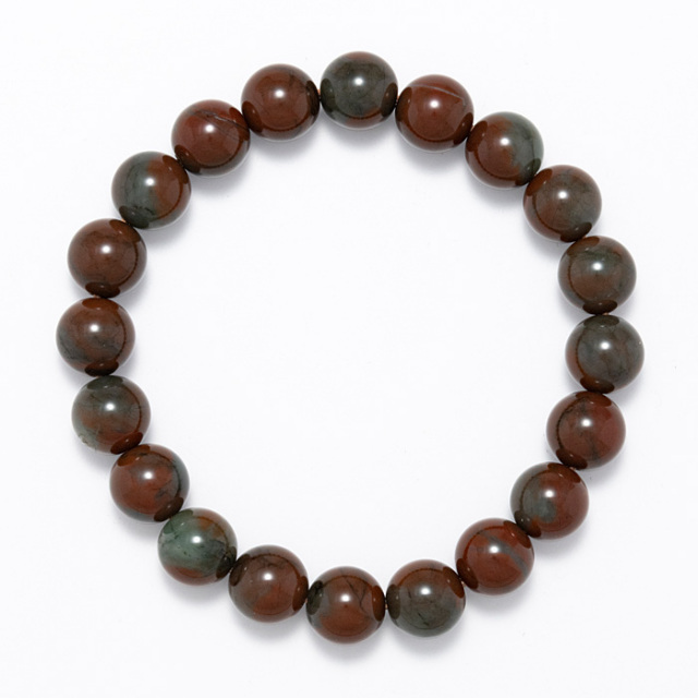 出雲瑪瑙　碧玉８mm２３珠ブレスレット 出雲瑪瑙碧玉8mm23玉ブレスレット