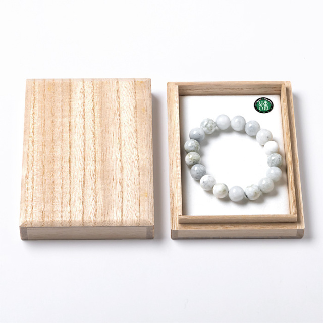 ブレスレット 糸魚川翡翠 （いといがわひすい） （小滝川産） 11.5mm 17玉 No.167