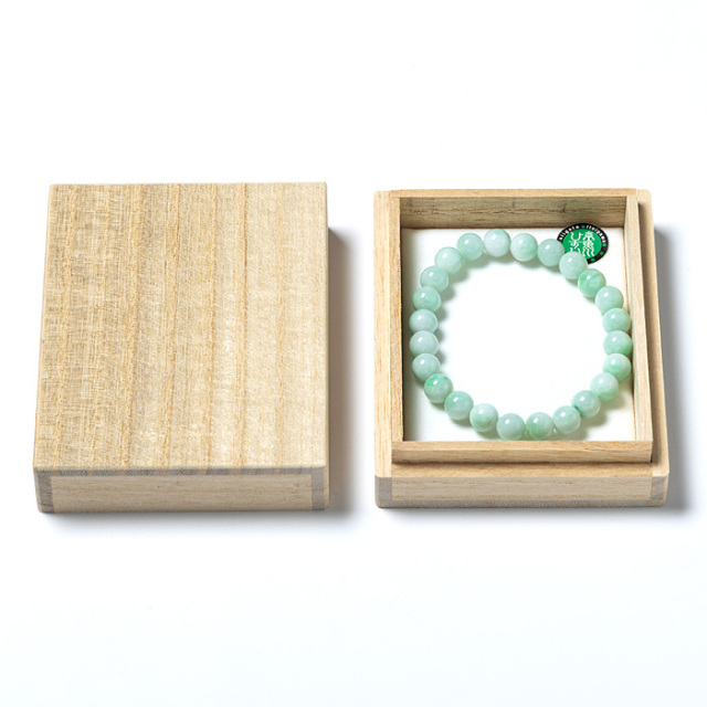 ブレスレット 糸魚川翡翠 （いといがわひすい） （姫川産） 8mm 24玉 No.178