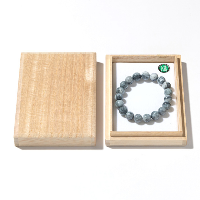 ブレスレット 糸魚川翡翠 （いといがわひすい） （青海川産） 10mm 19玉 No.192