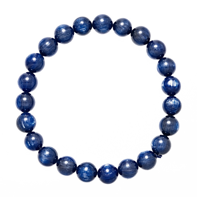 ブレスレット カイヤナイト （ブラジル産） 8mm 23玉 No.27 | 神棚・神