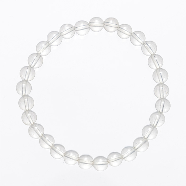 ブレスレット ムーンクォーツ 6mm 29玉 No.1