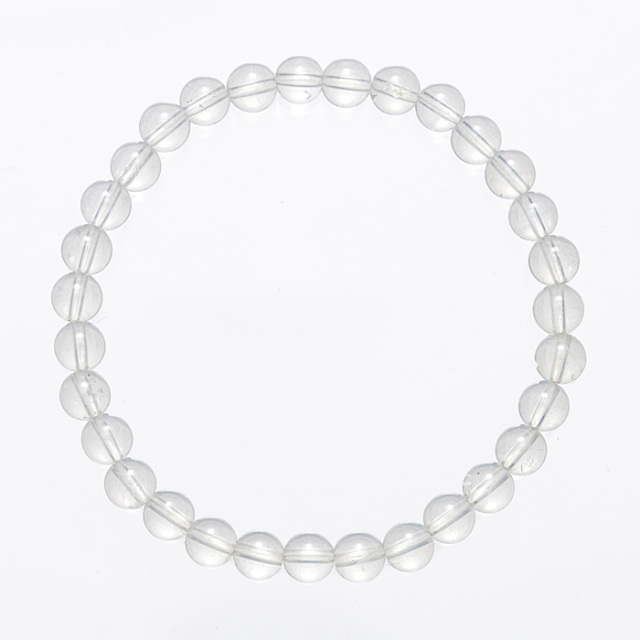 ブレスレット ムーンクォーツ 6mm 31玉 No.3