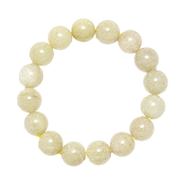 ブレスレット リビアングラス A 13mm 16玉 No.22