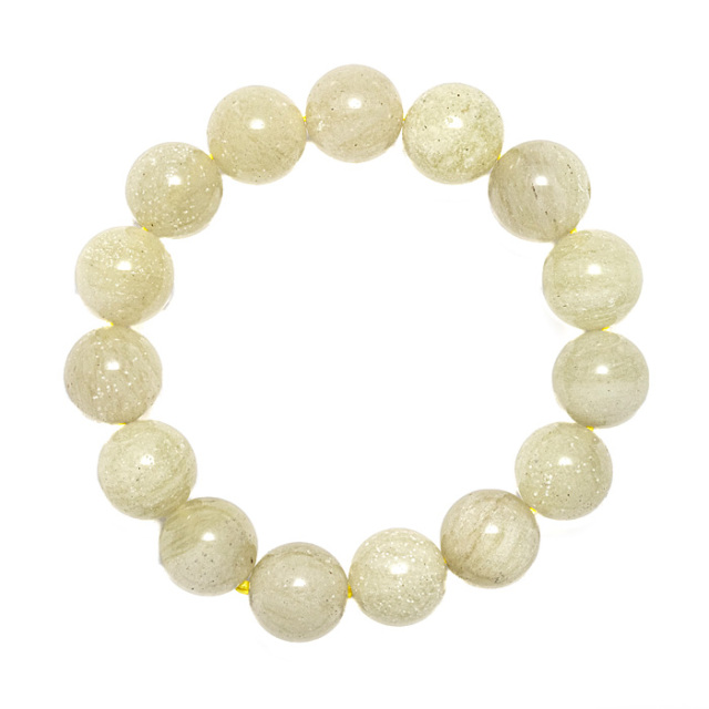 ブレスレット リビアングラス A 15mm 15玉 No.23