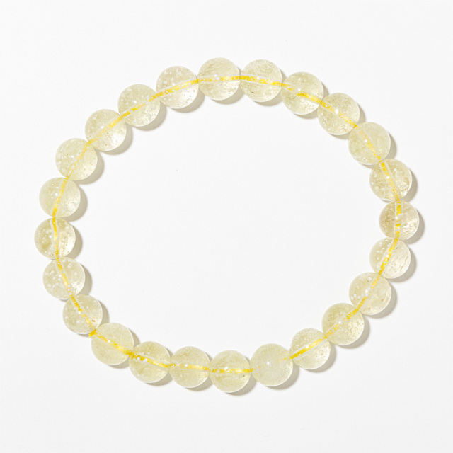 ブレスレット リビアングラス （エジプト産） 8mm 24玉 No.30