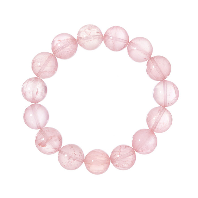 ブレスレット スターローズクォーツ AA （モザンビーク産） 13