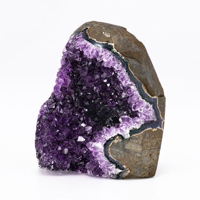 アメジストクラスター （ウルグアイ産） 底辺カット No.561