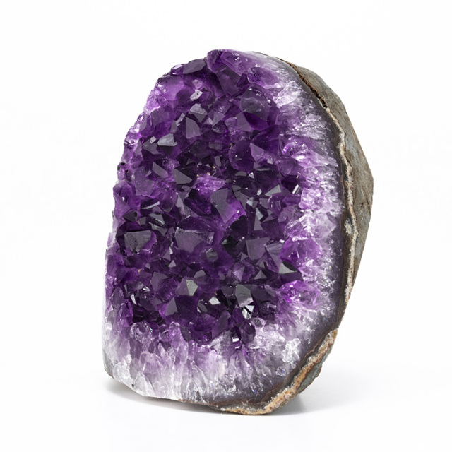 アメジストクラスター （ウルグアイ産） 底辺カット No.570 | 神棚・神