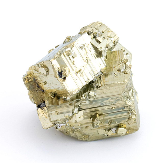 パイライト （黄鉄鉱） クラスター （ペルー ラクラカンチャ産