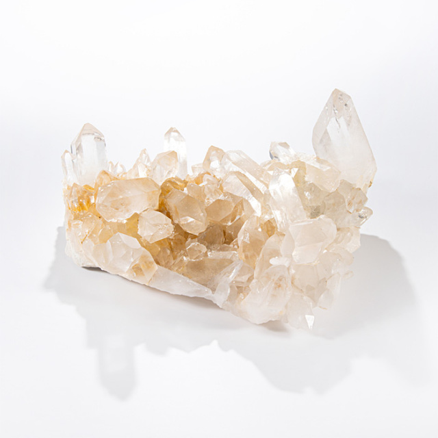 インド　マニカラン産　水晶　クラスター ヒマラヤ産 マニカランクォーツ クラスター 高品質】インド