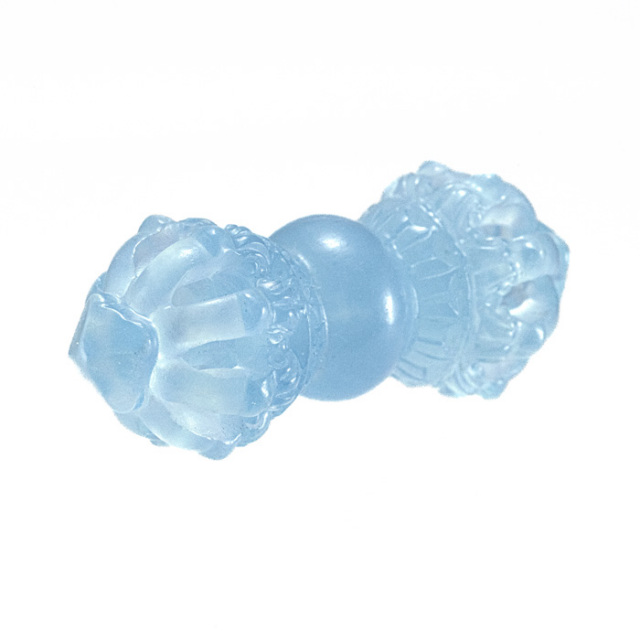 彫刻 ヴァジュラ （金剛杵） （ブラジル産 アクアマリン） No.82