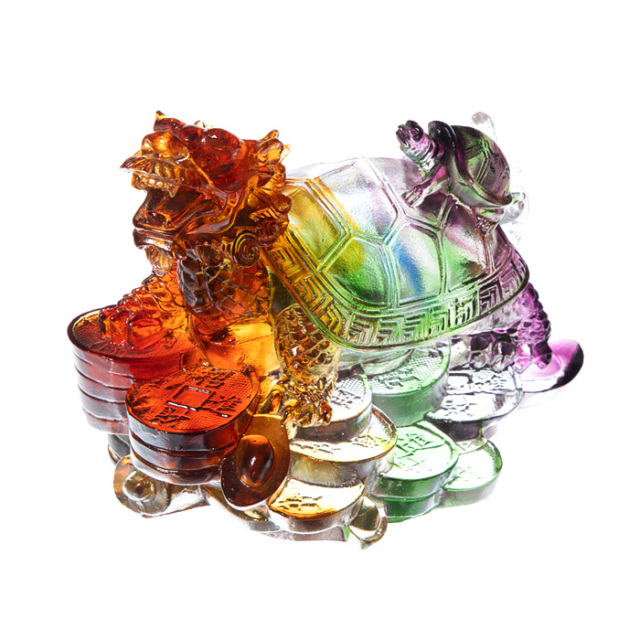 彫刻 龍亀（ロングイ） （ガラス） No.75 | 神棚・神具の製造販売通販