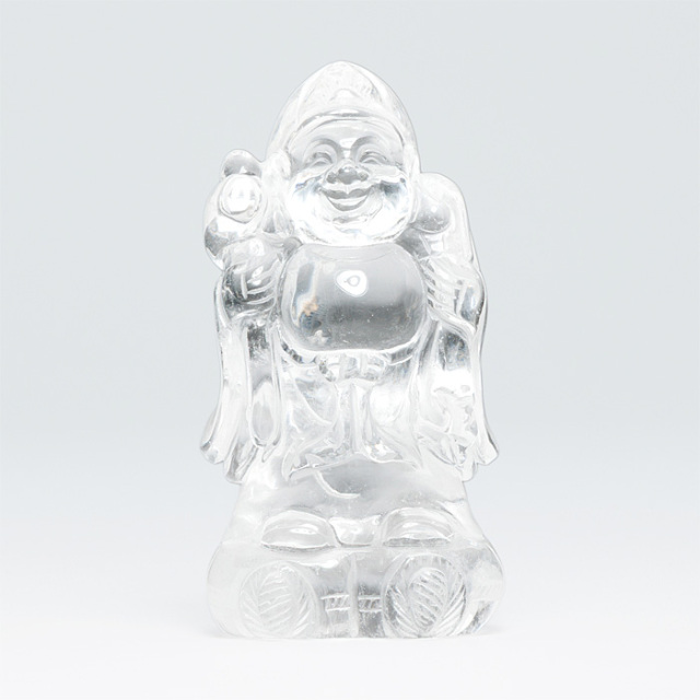 水晶彫刻 大黒様 No.89 | 神棚・神具の製造販売通販なら伊勢宮忠