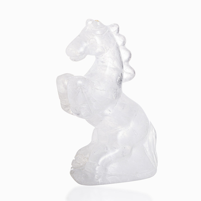 水晶彫刻 ウマ （水晶／ブラジル産） No.97 | 神棚・神具の製造販売