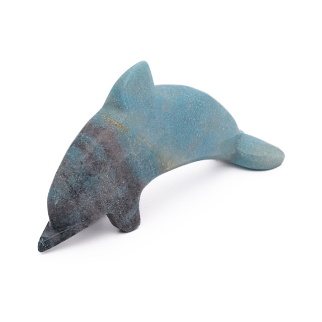彫刻 イルカ （トロレアイト） No.76 | 神棚・神具の製造販売通販なら