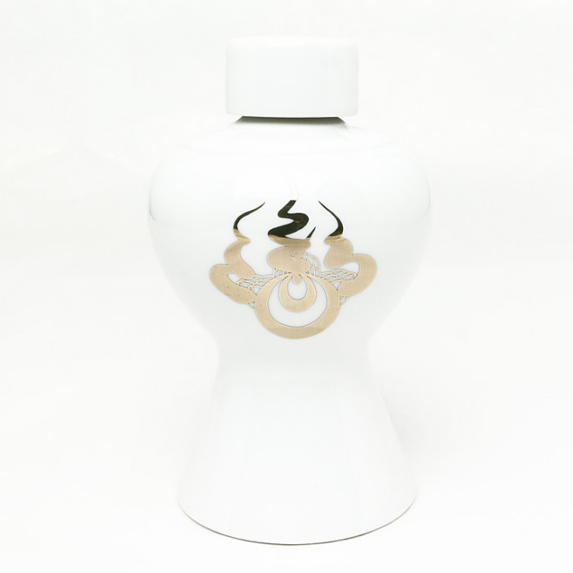 瓶子 金紋入 【稲荷紋】 5寸 | 高級神棚・神具の通販なら伊勢宮忠