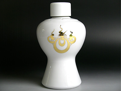 瓶子（金紋入）【稲荷紋】 | 高級神棚・神具の通販なら伊勢宮忠