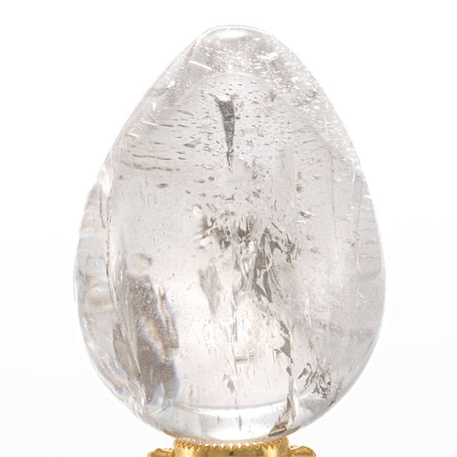 水晶 卵型 （エッグ型） （マダガスカル産） No.21