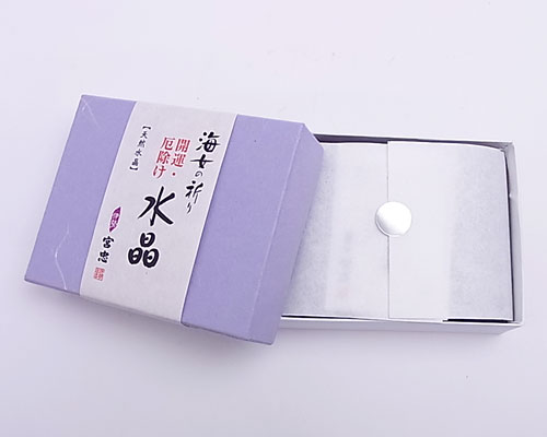 海女の祈り　水晶