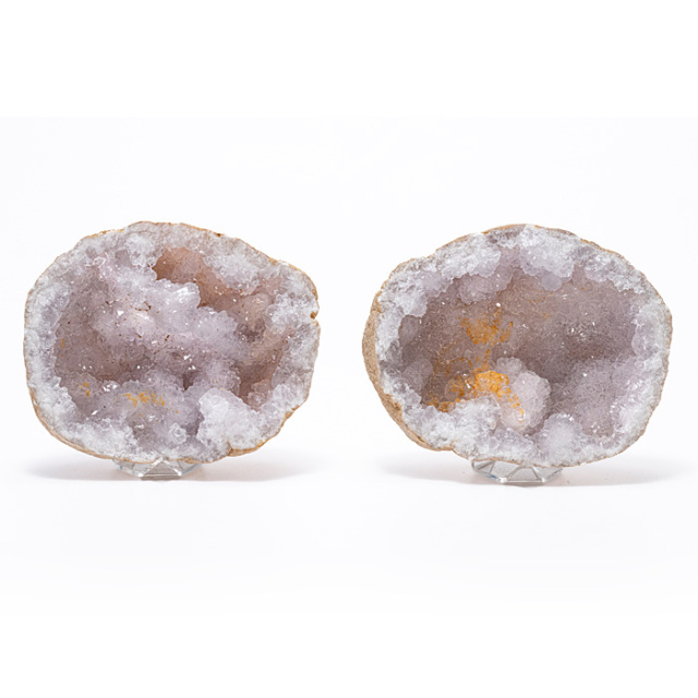 水晶 ジオード（晶洞） ペア （モロッコ産） No.123 | 神棚・神具の